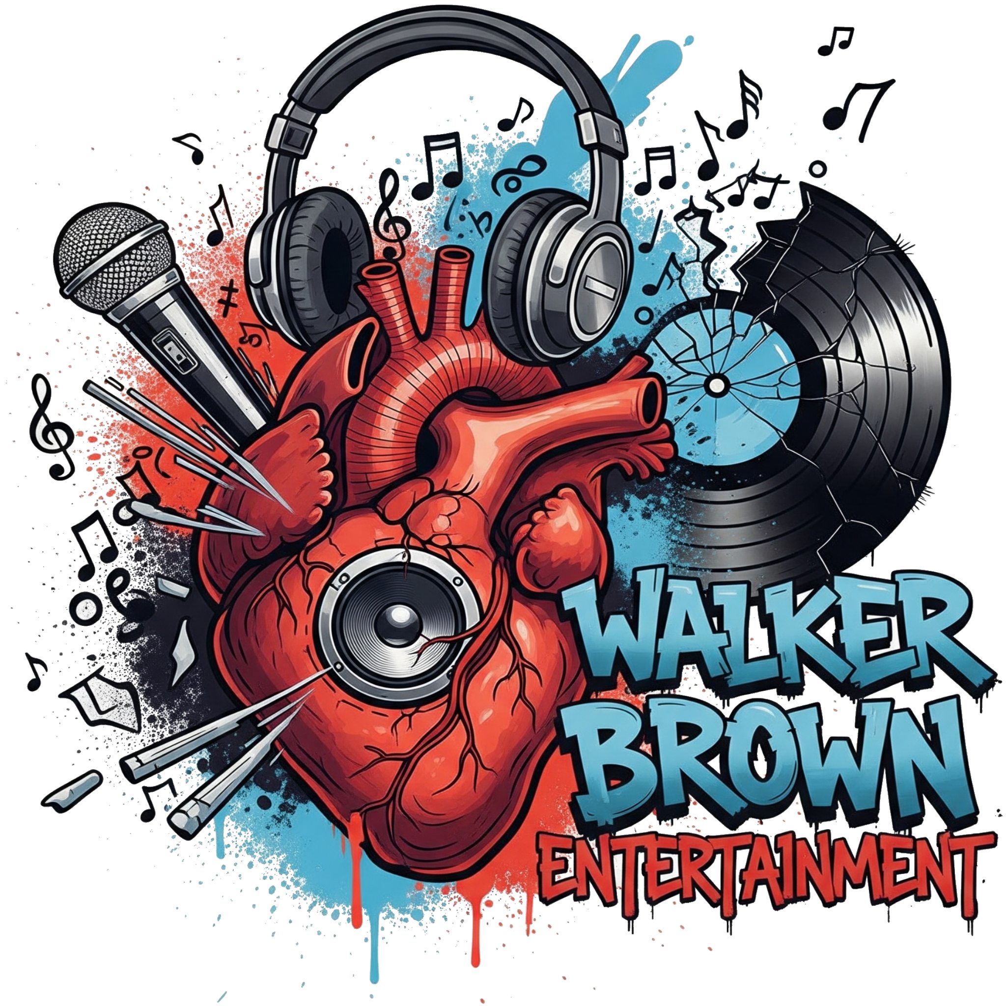 Walker Brown Entertainment Logo & Brand Identity